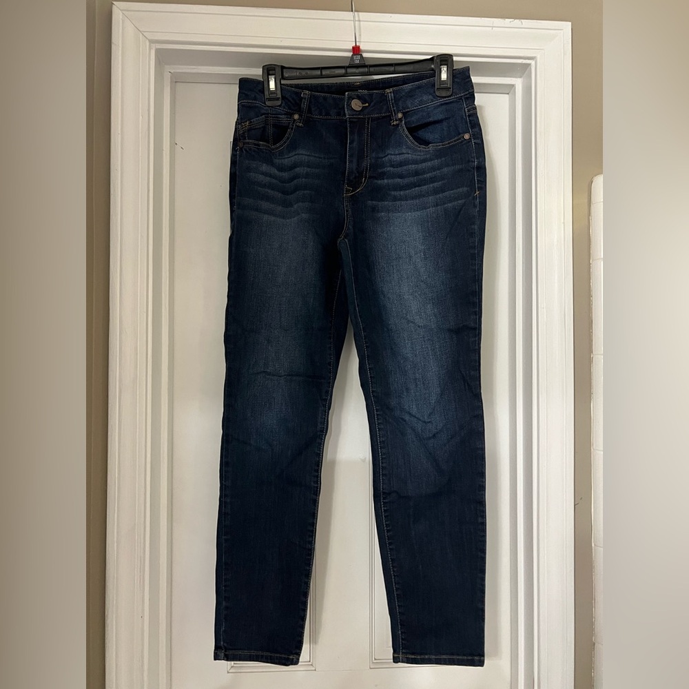 1822 Denim Women's Deep Indigo Skinny Jeans